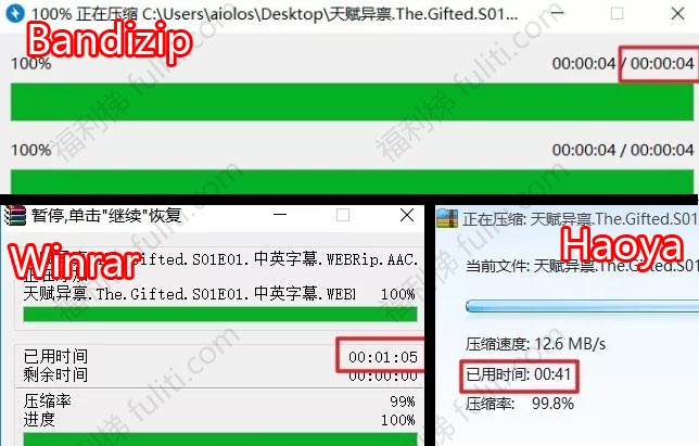 号称东半球最好用的压缩工具软件:Bandizip 压缩解压速度超快