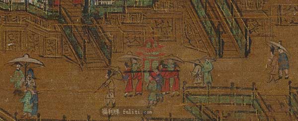 唐朝的伞长什么样?唐朝人可能“辄以笠伞覆面”