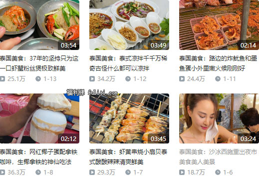 泰国街头小吃有哪些?B站小老虎的泰国行告诉你