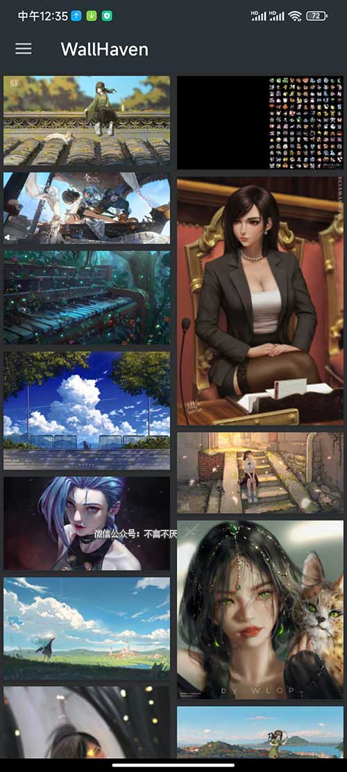 世界上最好的壁纸站Wallhaven有APP了 带秘钥模式