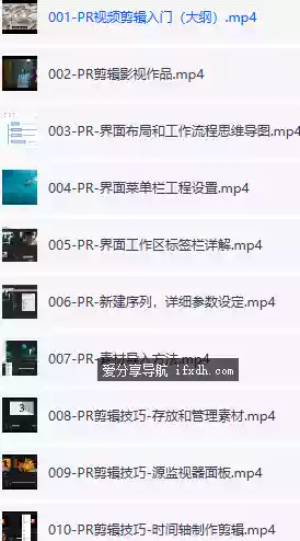 PR教程100集（全）从零基础入门到视频