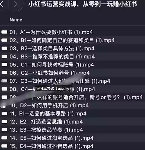 小红书运营实战课：从零到一玩賺小红书