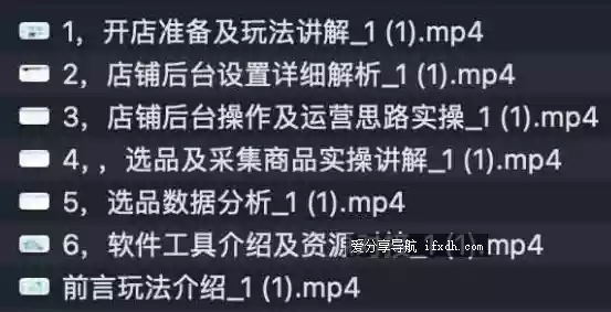 TikTok开店运营实战课程 共6课时