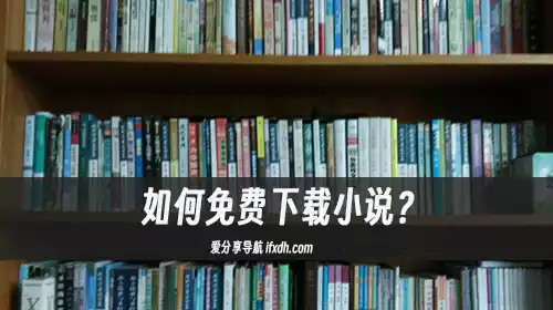 如何免费下载小说？用它贼好使！