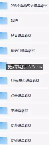 3782个绿幕视频素材 共29.9GB