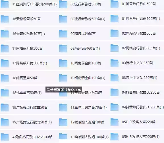 某宝自购158元的车载U盘高品音质音乐/种类齐全 共41GB