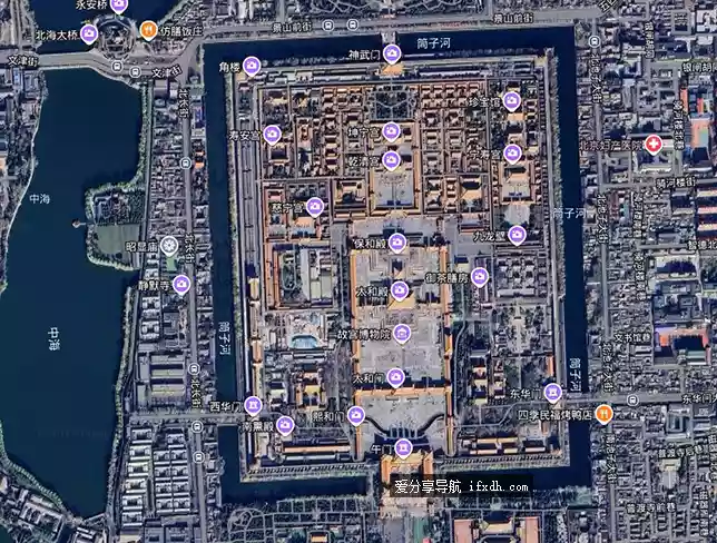 谷歌在线卫星地图+街景地图 很高清