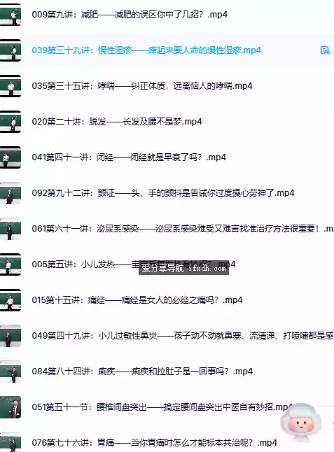 张景明教授 《一病一讲》100讲 共17GB