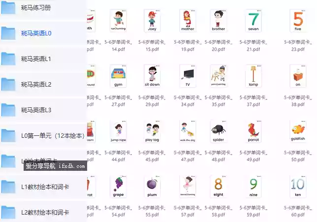 某宝售价138元的斑马百科英语启蒙高清动画片S1-S4全套课程