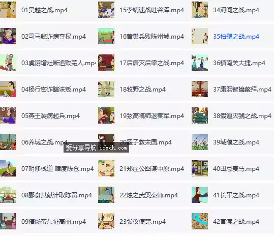 孙子兵法100集精品动画 有小孩子的必收藏