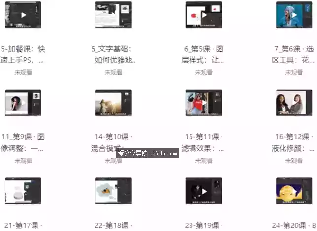 Ps+Ai双专业!设计师的第一门必修课 共48课时