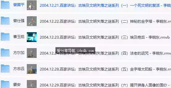 百家讲坛大合集｜七周年限量珍藏版 经典全集 共468GB