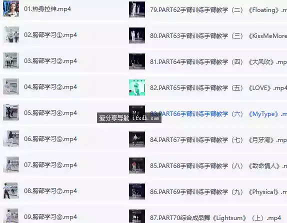 爵士舞零基础大师课合集 共99节/46GB