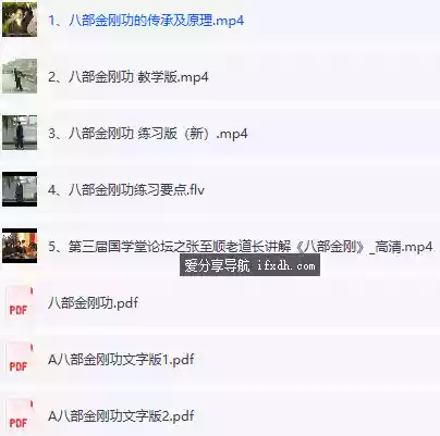 张至顺道爷典藏｜八部金刚功+炁体源流+济世良方全合集