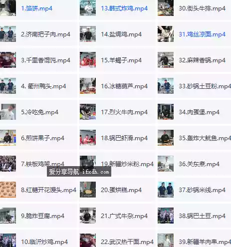 99种小吃保姆级教程+创业指南 共80GB