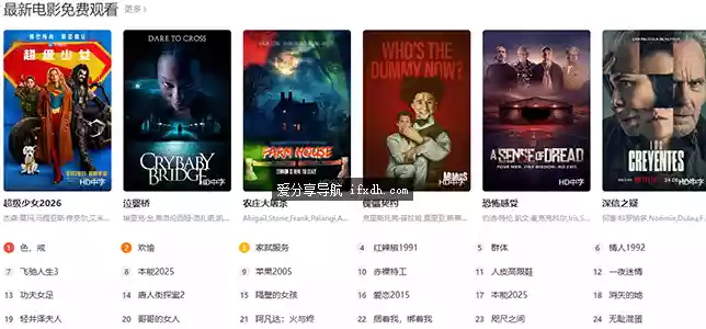 一个很小众的看剧站 资源不多但线路不卡