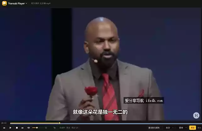 TransubPlayer 可实时翻译的视频播放器