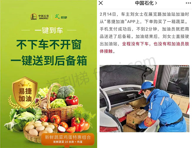 真牛逼!中石化开始卖菜了 99元包一家三口3天生活所需